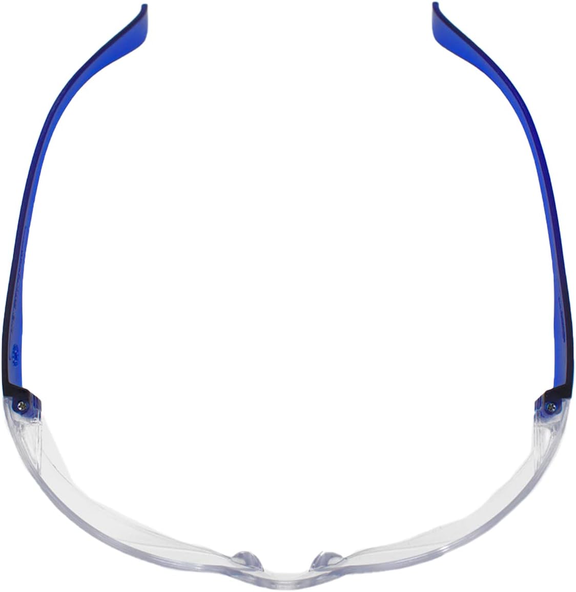 BISON LIFE Safety Glasses - Scratch Resistant Wrap Around Eyewear, Polycarbonate ANSI Z87.1 Impact Resistant Lens