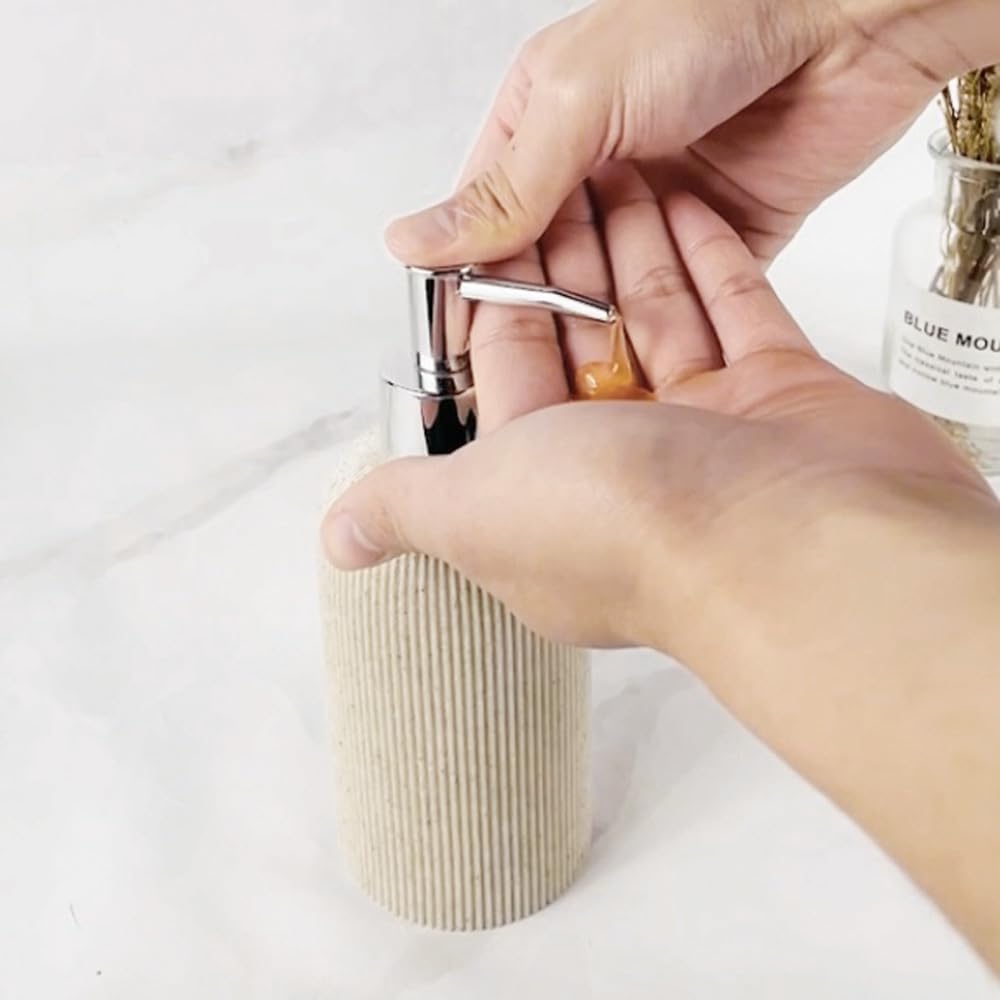 Soap Dispenser Pump Head Replacement 10 Pack, 28/400 Threads Standard Size, for Bathroom and Kitchen (Clear Silver)