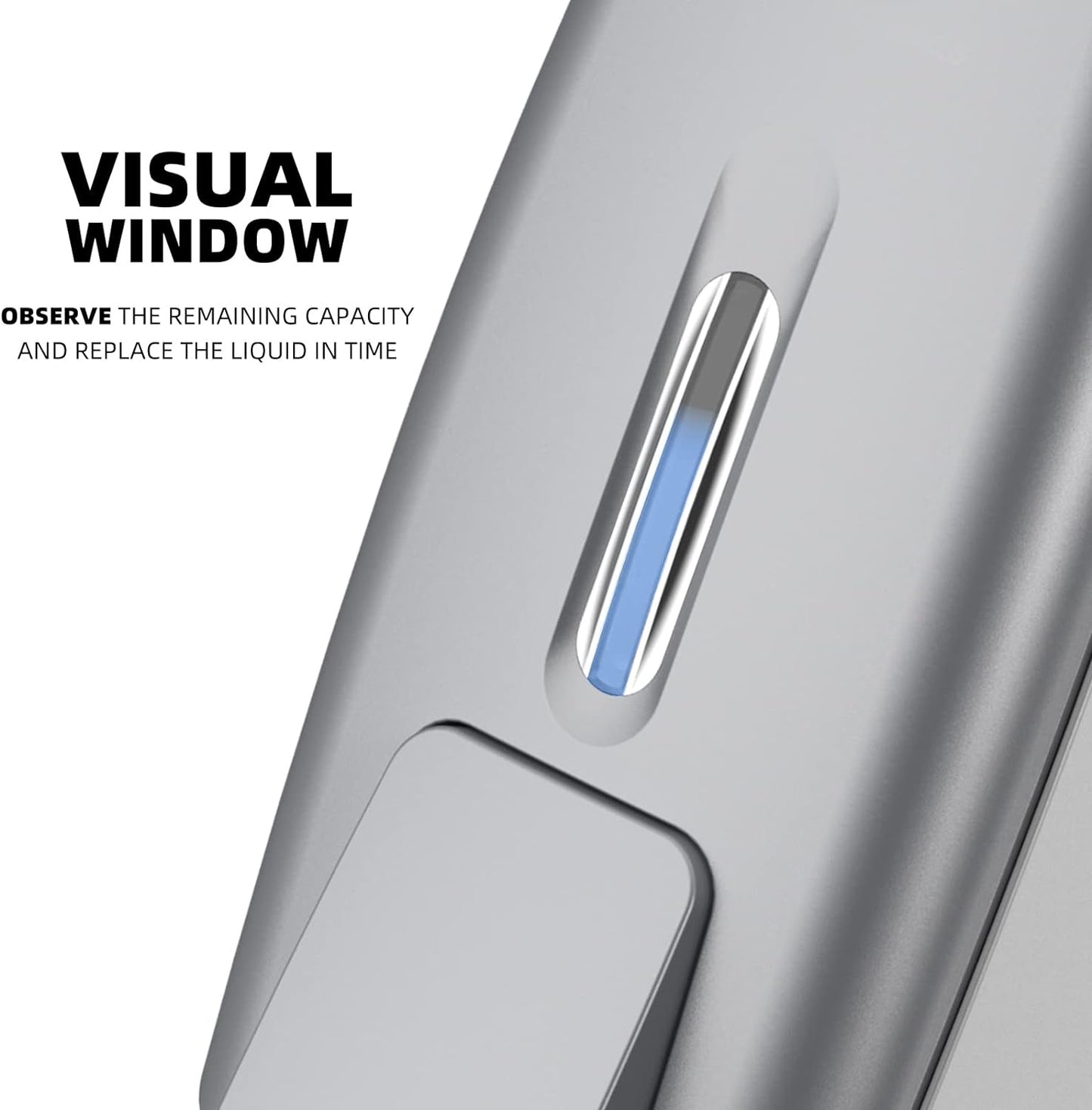 Soap Dispenser Wall Mount Adhesive Commercial Soap Dispenser 800ml No Drill Hand Sanitizer Dispenser for Bathroom Support Liquid and Gel,Silver-PN9088