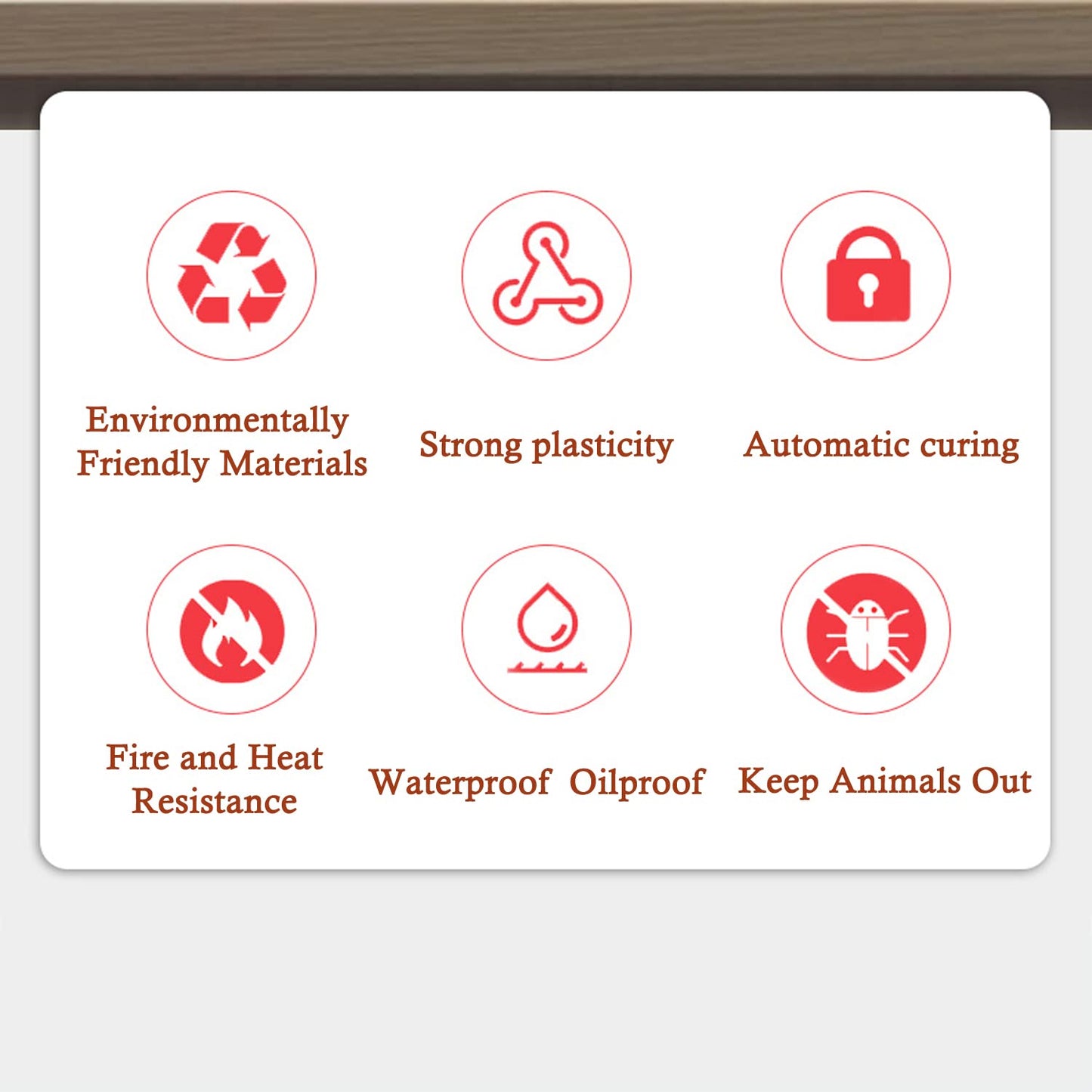 Waterproof Duct Seal Repair Sealing Clay 8 Pack White Moldable Silicone Putty, Quick Mending Mud for Pipe Connection, Wall Hole, Air Conditioning Holes (8)