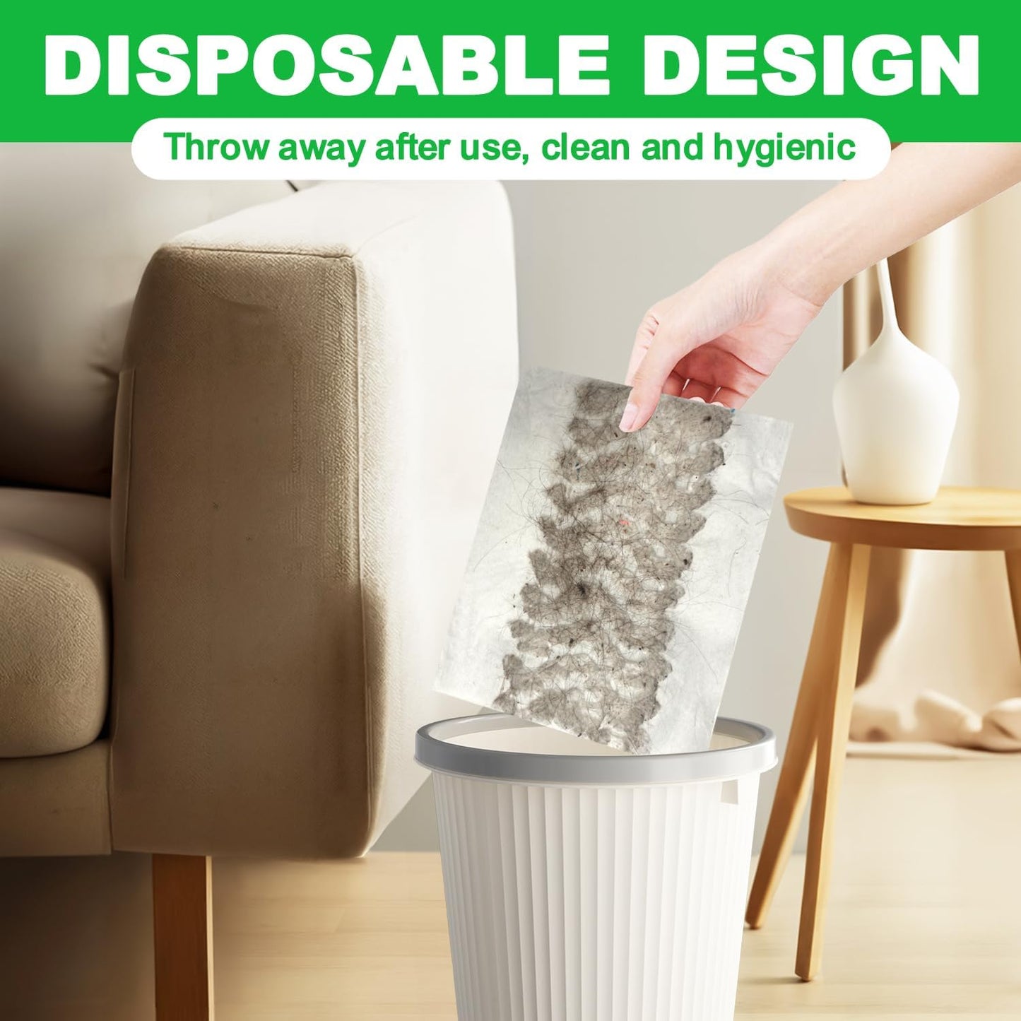 Heavy Duty Dry Sweeping Cloths Pads for Swiffer Sweeper Mop, Disposable Microfiber Duster Mop Pads Refills for Cleaning Hardwood Floor Dust and Pet Hair, 30 Count