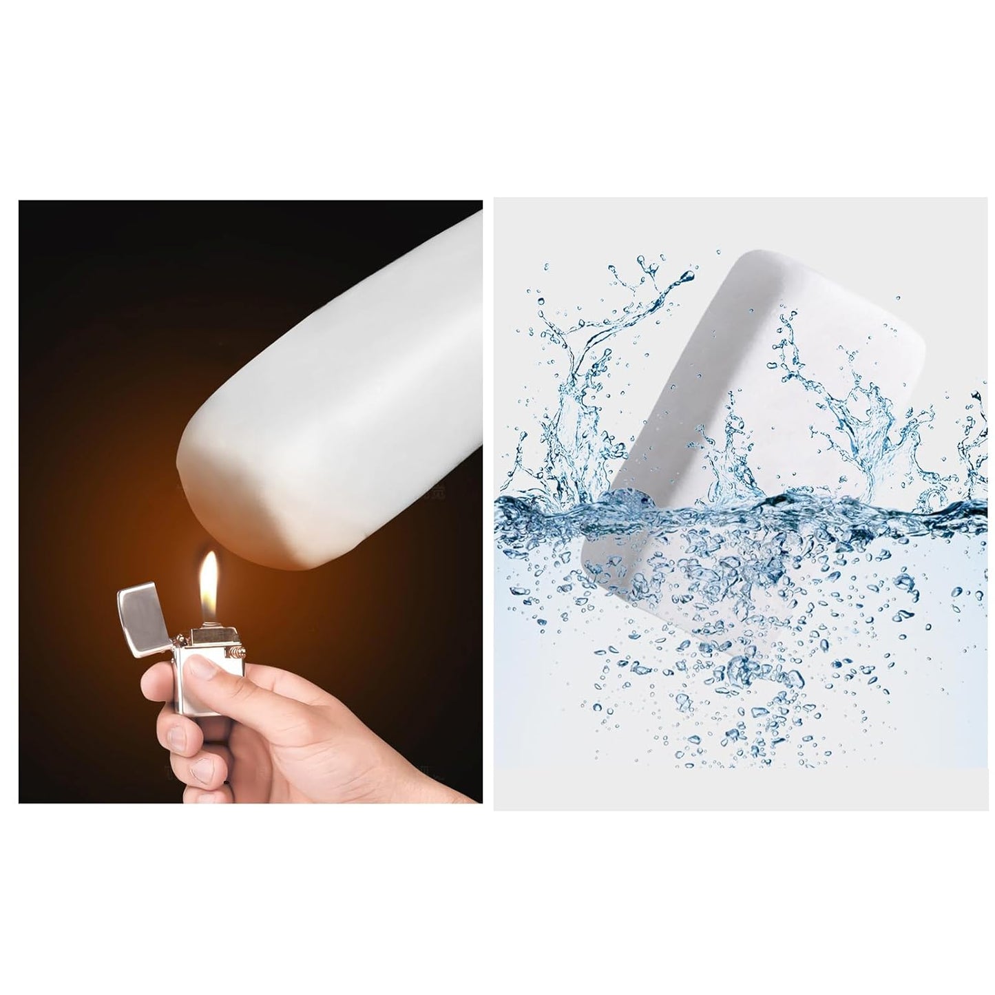 Pack of 4 White Seal Putty Waterproof Duct Seal Repair Sealing Clay, Quick Mending Mud for Drain Connection, Wall Hole, Air Conditioning Hole