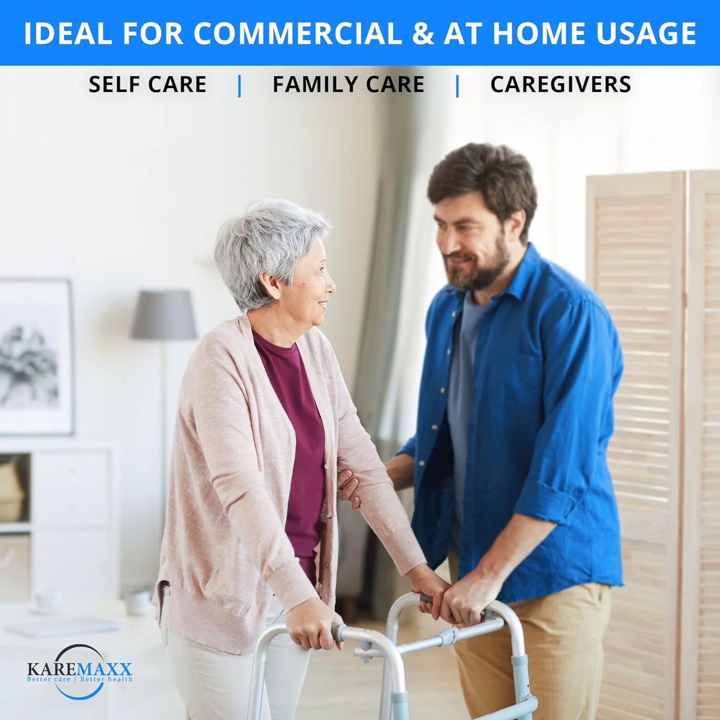 100 Bedside Commode Liners Bags for Commode Toilet - Leak Proof & Odorless Potty Liners for Portable Potty Chair Liners - Potty Bags for Portable Toilet Bag - Bedside Toilet Liners Disposable Adult