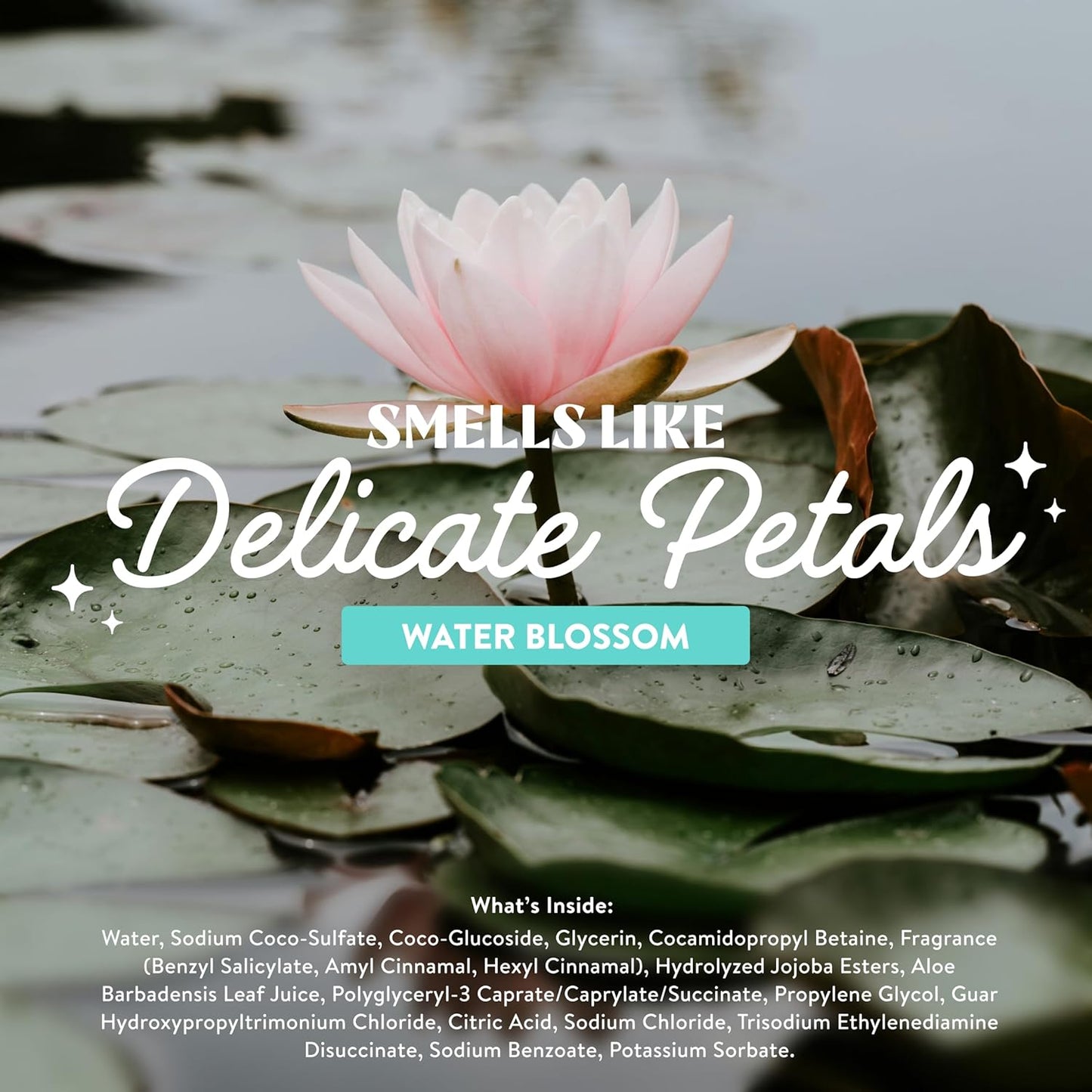 Cleancult Liquid Hand Soap Refill - Water Blossom - Moisturizes Dry & Sensitive Skin - Made with Aloe Vera & Essential Oils - Eco Friendly - Paper-Based Packaging - 32 oz/1 Pack