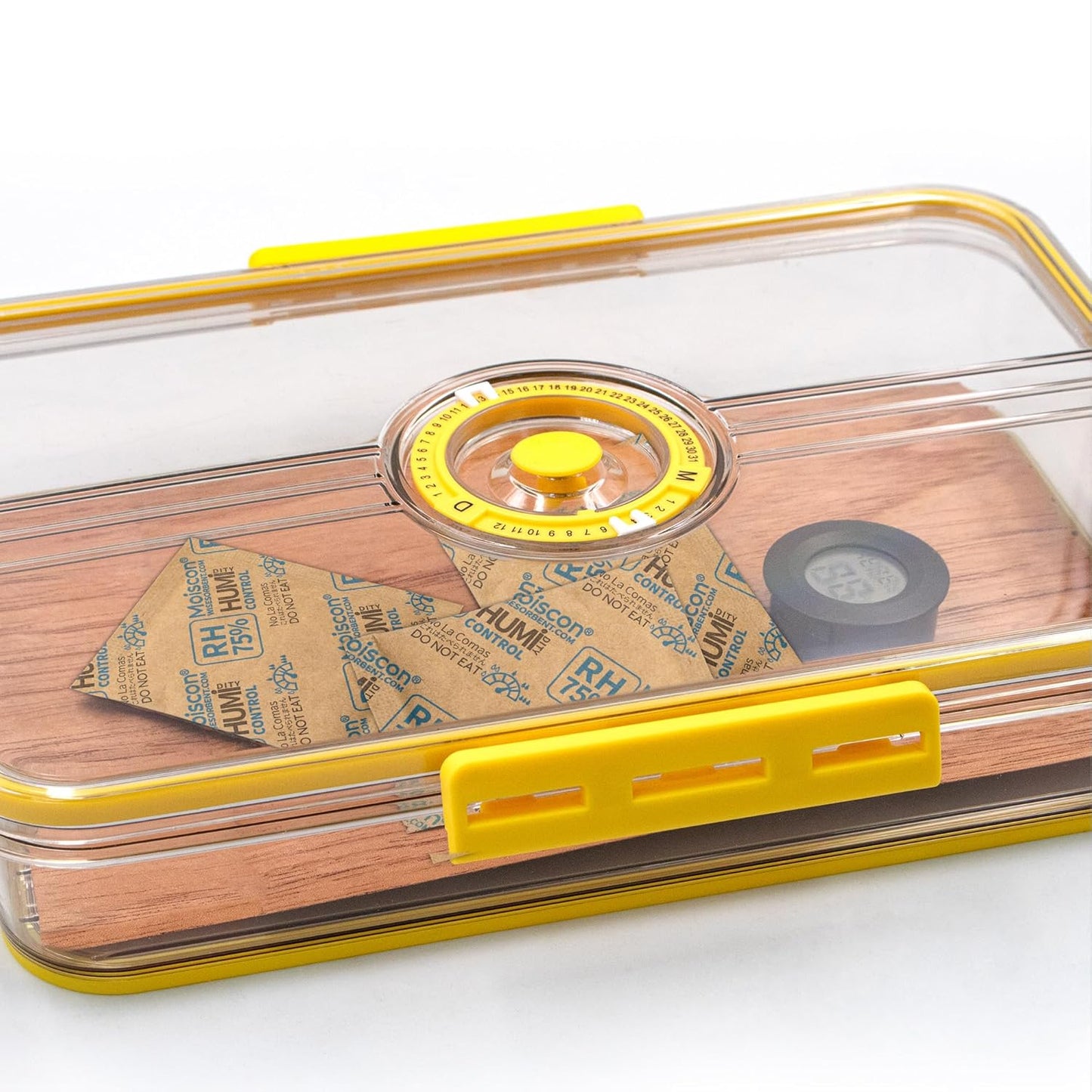 30 Pack 75% RH Size 8 Two-Way Humidity Control Packs for Storing Up to 5 Items, 8 Gram Moisture Control Packets Individually Wrapped for Small Non-Plastic Travel Cases