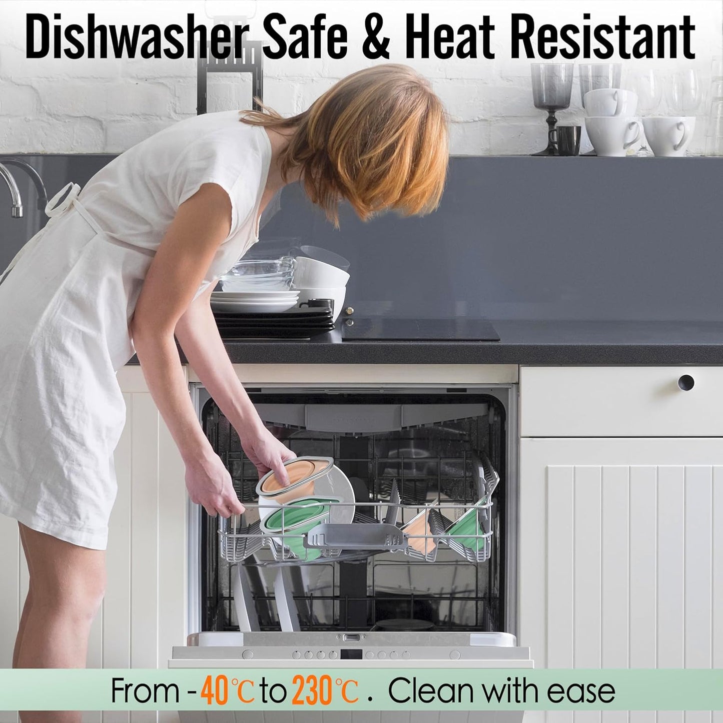 New Upgraded Small Silicone Collapsible Funnel Set with Stainless Steel Rim, 2 Pack Kitchen Gadgets Accessories for Filling Bottles,Dry & Liquid Ingredients