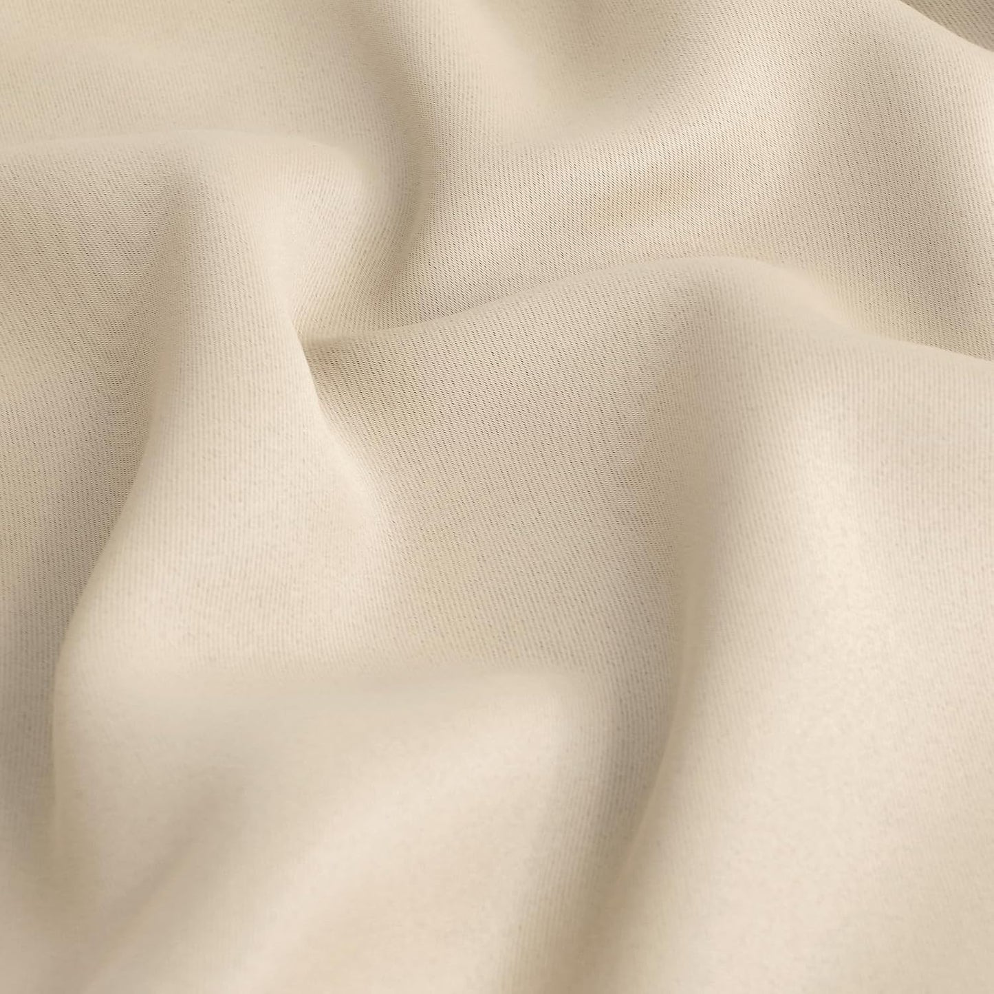 BGment Short Blackout Curtains 40 Inches Length - Rod Pocket Room Darkening Window Drapes for Bedroom Kitchen Bathroom Basement Cafe, Champagne, 2 Panels, 42 x 40 Inch