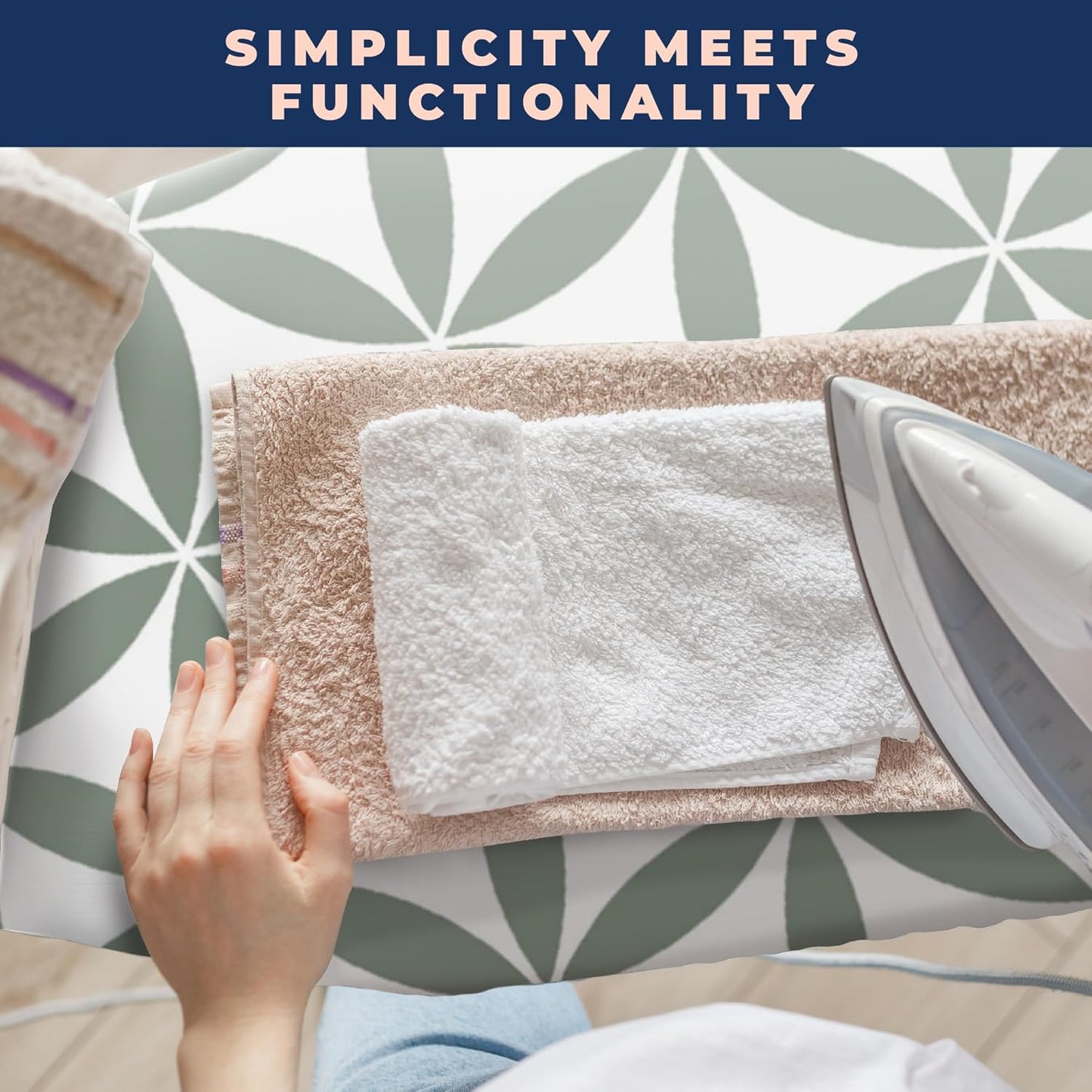 Ironing Board Cover and Pad Extra Thick Heavy Duty Padded 4 Layers Non Stick Scorch and Stain Resistant 15x54 and 3 Fasteners Elastic Edge with Bonus Protective Scorch Mesh Cloth