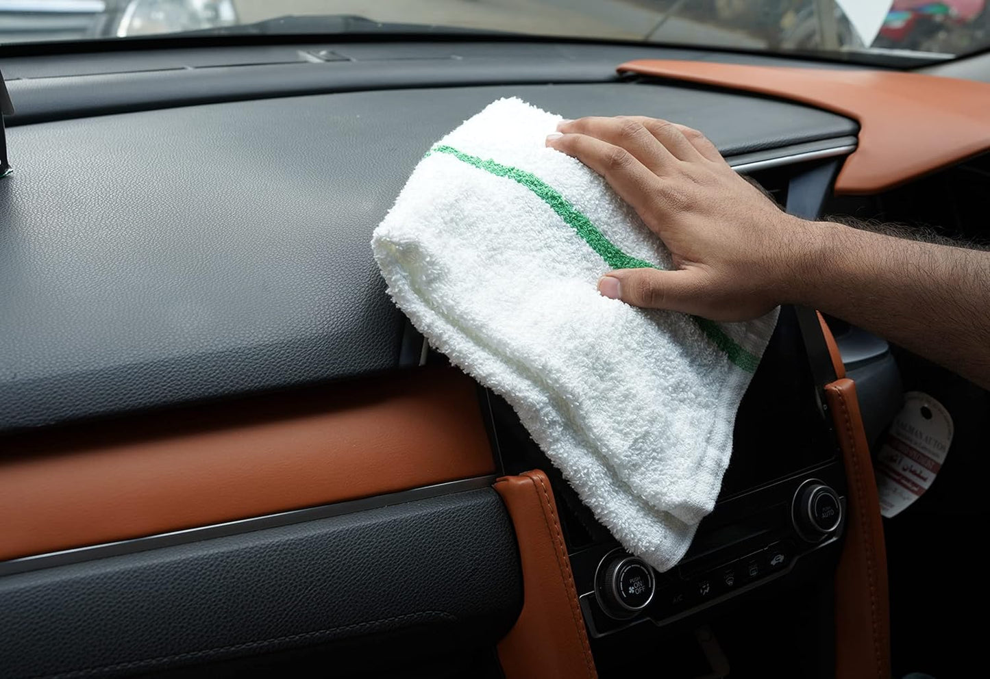 Avalon Towels Terry Bar Mop Towels (Value Pack of 12) Size 16"x19" – Absorbent and Durable, Multipurpose Cleaning Rags, Cotton Cleaning Cloths, Terry Cloth Rags, Reusable Shop Rag