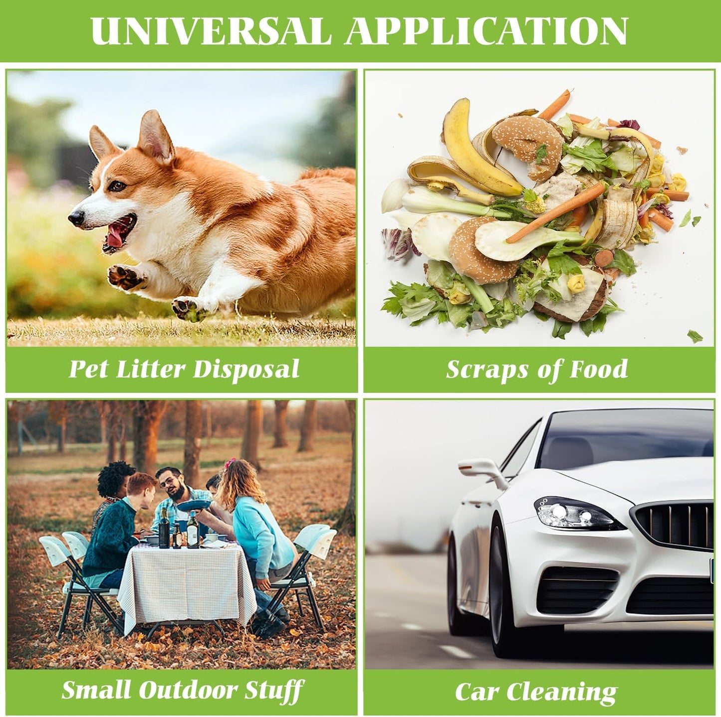 Teivio 3 Gallon 150 Counts Strong Trash Bags Garbage Bags, Bathroom Trash Can Bin Liners, Small Plastic Bags for Home Office Kitchen Kitchen, Clear