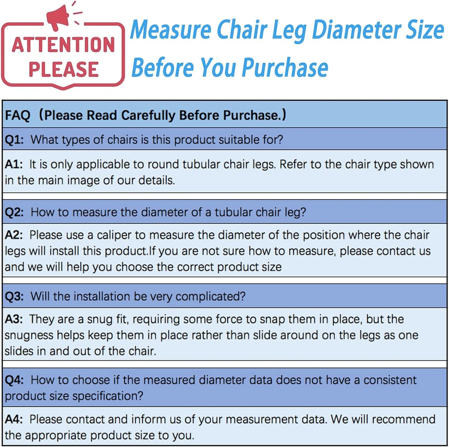 Rectangle U Shaped Chair Leg Tips Cap with Felt Pads,Furniture Feet Protector Slide Smoothly Glides,Protect Hardwood Floor No Scratches No Noise,Fit 14mm(9/16inch) Diameter Tubular Legs (Black 32PCS)