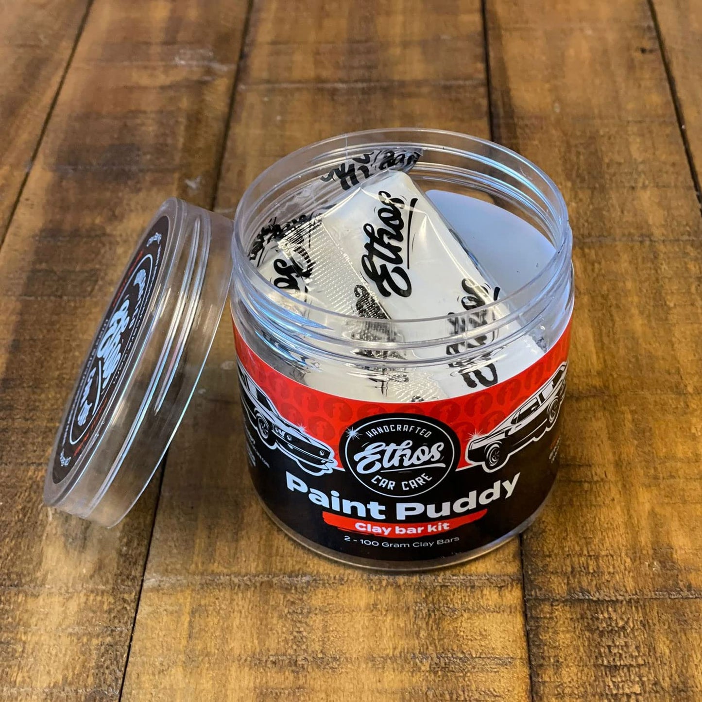 Ethos Clay Bar Kit Paint Puddy Car Detailing Clay 200g - Detail Kit Premium Clay Bars Auto Detailing Clay Bar for Car Detailing, Wash and Clean