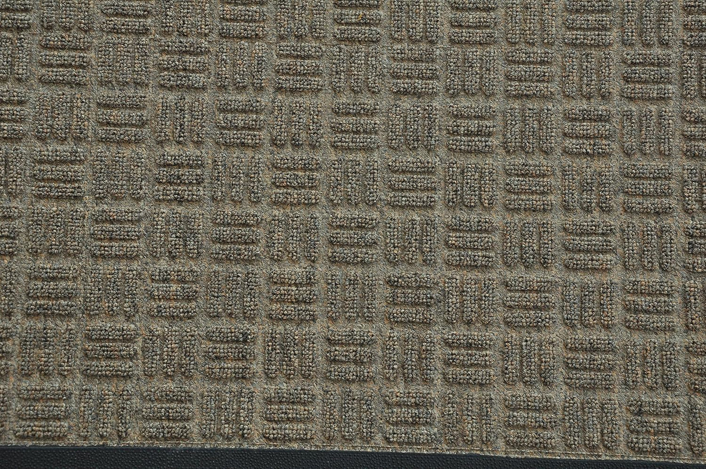 Kempf Water Retainer Entrance Mat, Indoor Outdoor Rubber Rug, Moisture Trapping, Absorbent Mat, 2 by 3-Feet, Brown