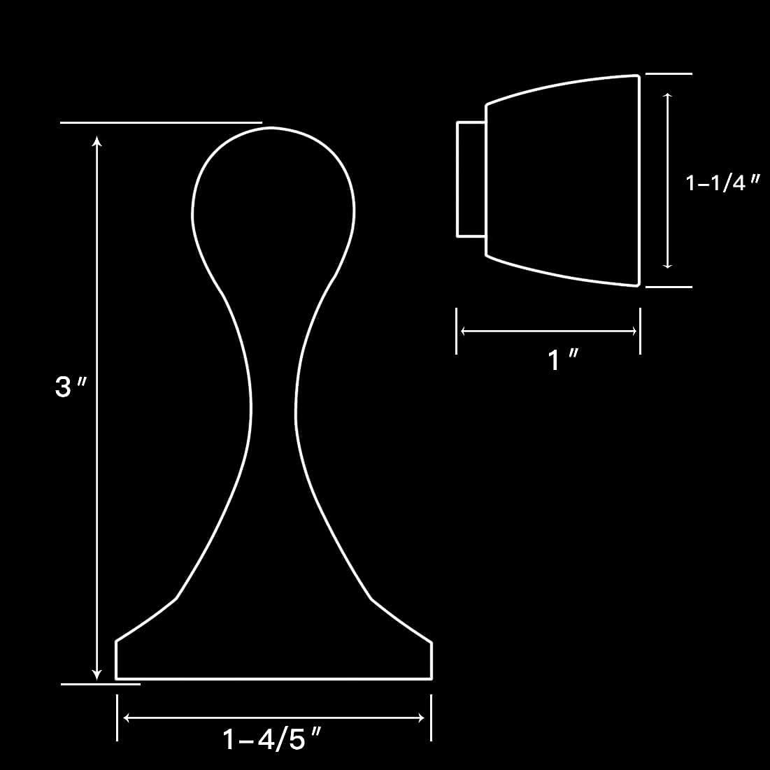 YAGU Door Stopper 4 Pack Magnetic Door Stops, Zinc Alloy Brushed Bronze Door Catch Door Holder Wall Floor Mounted, Metal Soft-Catch