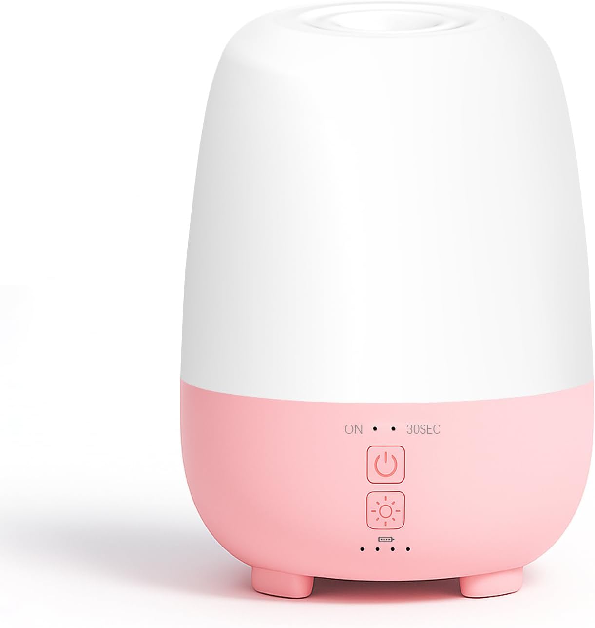Cordless Essential Oil Diffuser 150ML, Rechargeable Battery, 7H Runtime, 7 LED Lights, Mini Portable Aromatherapy Diffuser for Home, Office, Bathroom, Travel