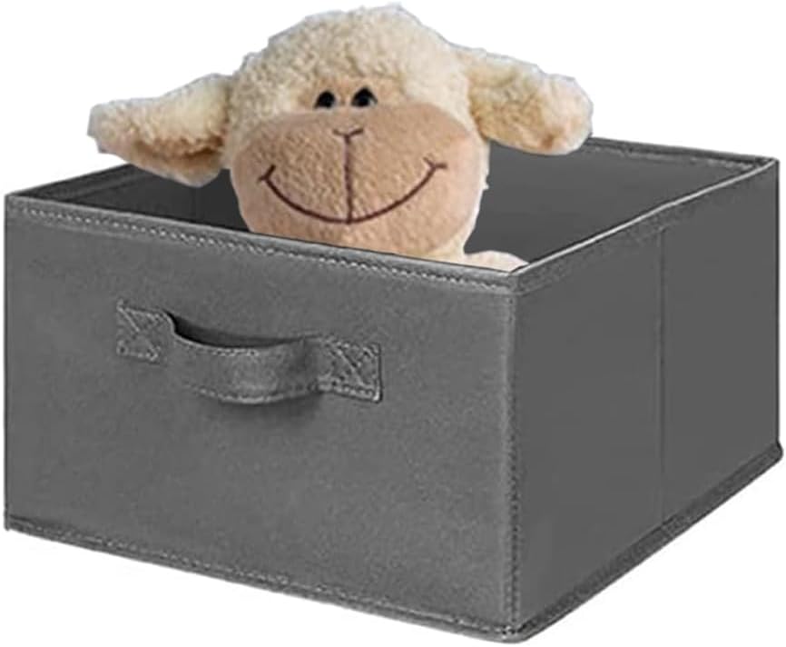 MAX Houser Hanging Shelf Closet Storage Organizer Removable Drawers ，Hanging Storage Organizer Hanging Sweater 2 Sock Underwear Drawers for Closet, Bedroom, Dark Grey