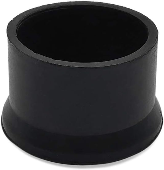 Flyshop Furniture Table Covers Non-Slip Heavy Duty Rubber Leg Tips Chair Leg Caps Floor Protector Round Black 4PCS Size 50mm, 2"