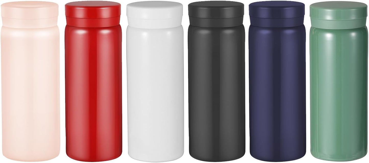 Mini Thermos Cute Water Bottle - 7 oz Tiny Insulated Vacuum 18/10 Stainless Steel Small Flask - Leak Proof & Spill Proof & Keeps Cold and Hot for Drink, Coffee, Tea