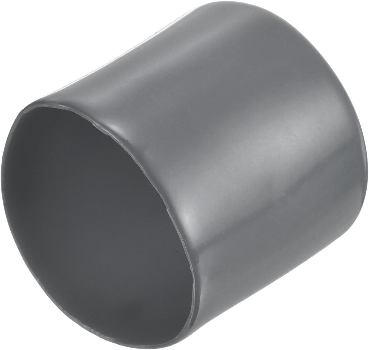 uxcell 20pcs Rubber End Caps 36mm ID Vinyl Round Tube Bolt Cap Cover Thread Protectors Dark Grey