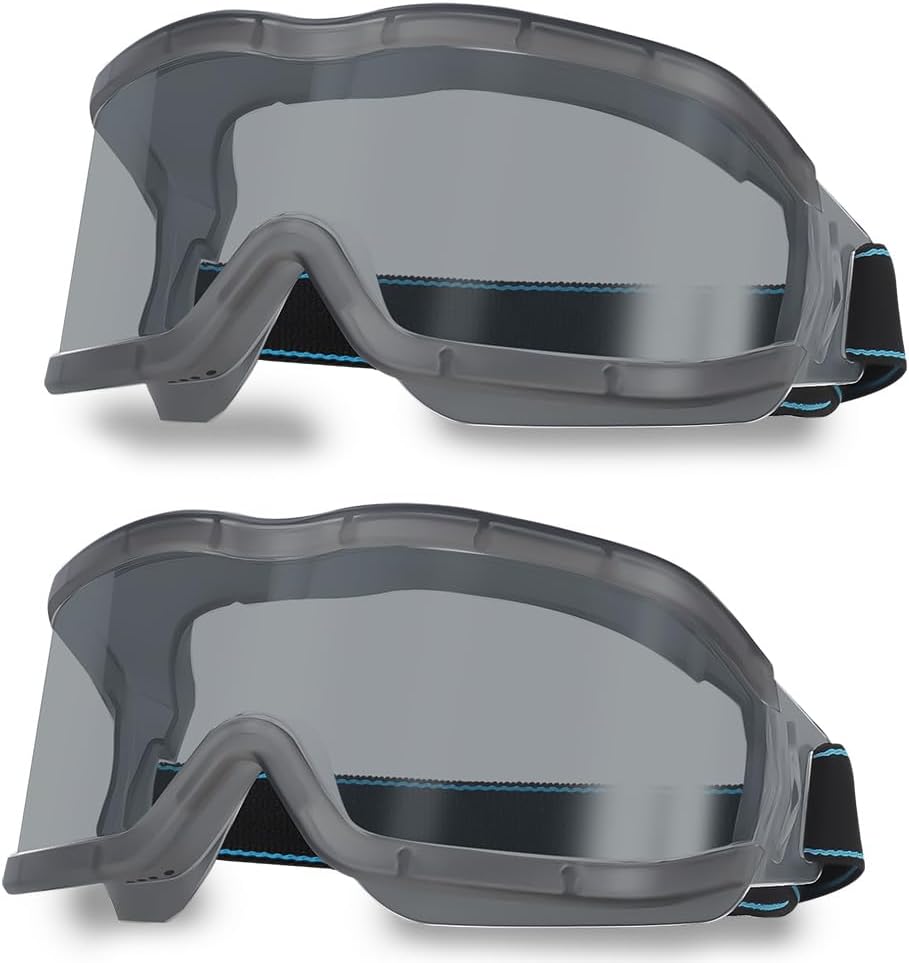 Chemistry Lab Safety Goggles,that Fit Over Glasses,Scientific, Construction, Woodworking, Anti-Fog,Splash,Vent