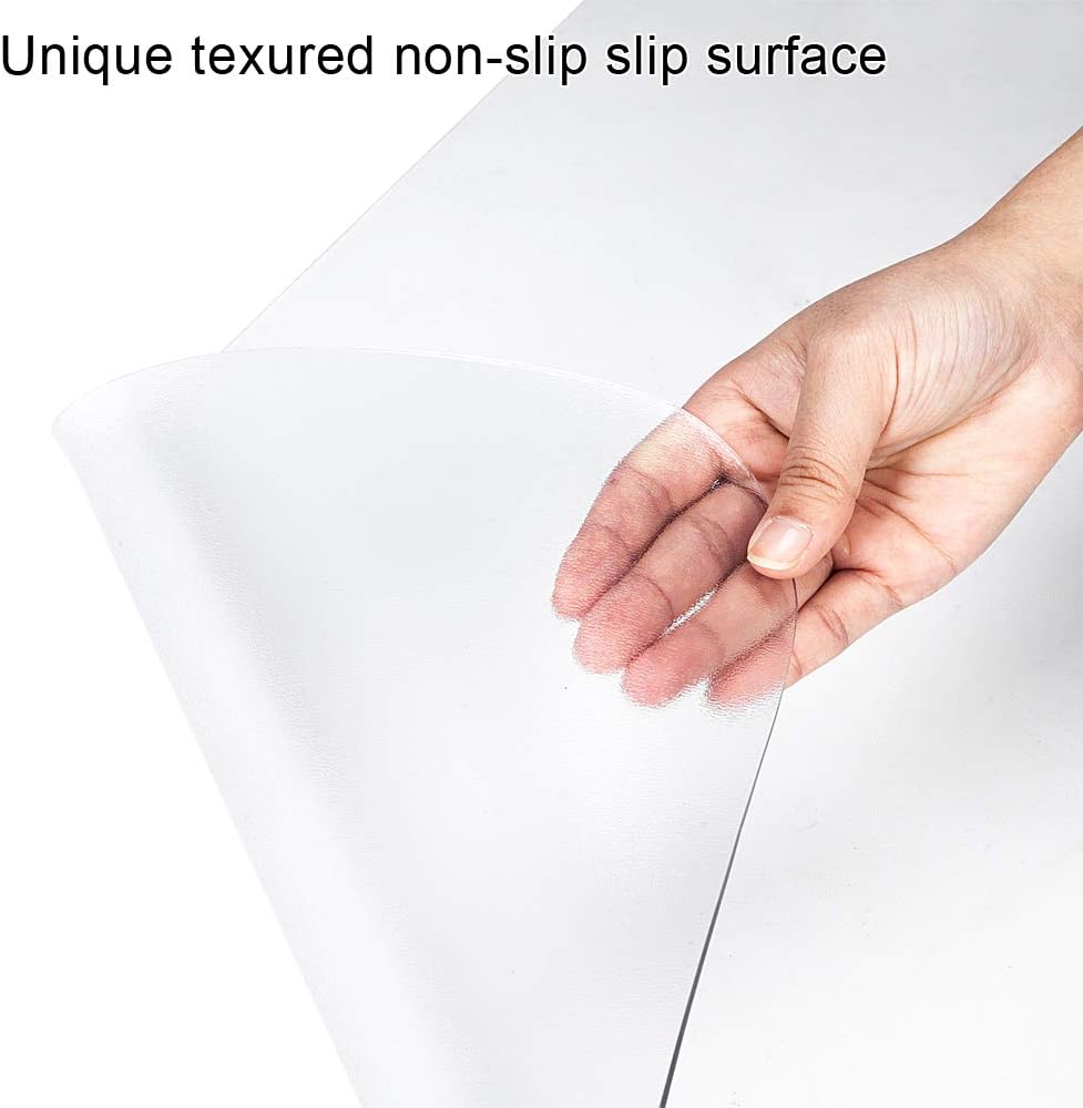 Kuyal Clear Chair mat for Hard Floors 48 x 48 inches Transparent Floor Mats Wood/Tile Protection Mat for Office & Home(48" X 48" Square)