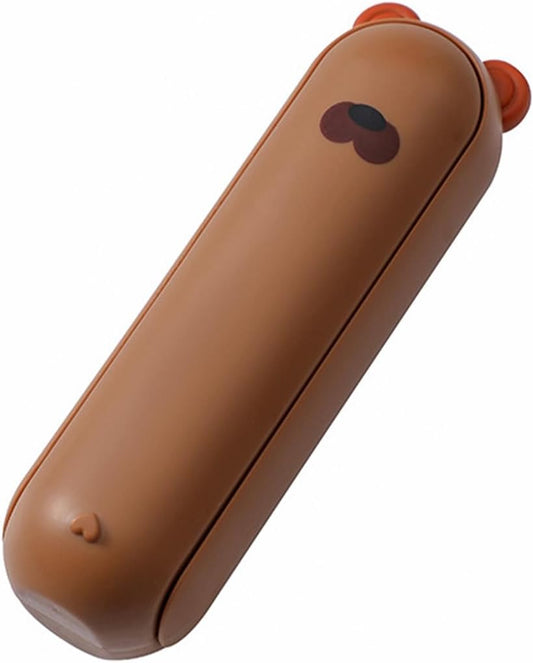 Travel Lint Roller Mini, Cute Bear Resuable Lint Rollers for Pet Hair Extra Sticky, Washable Cat Dog Hair Remover for Cloth, Car, Furniture