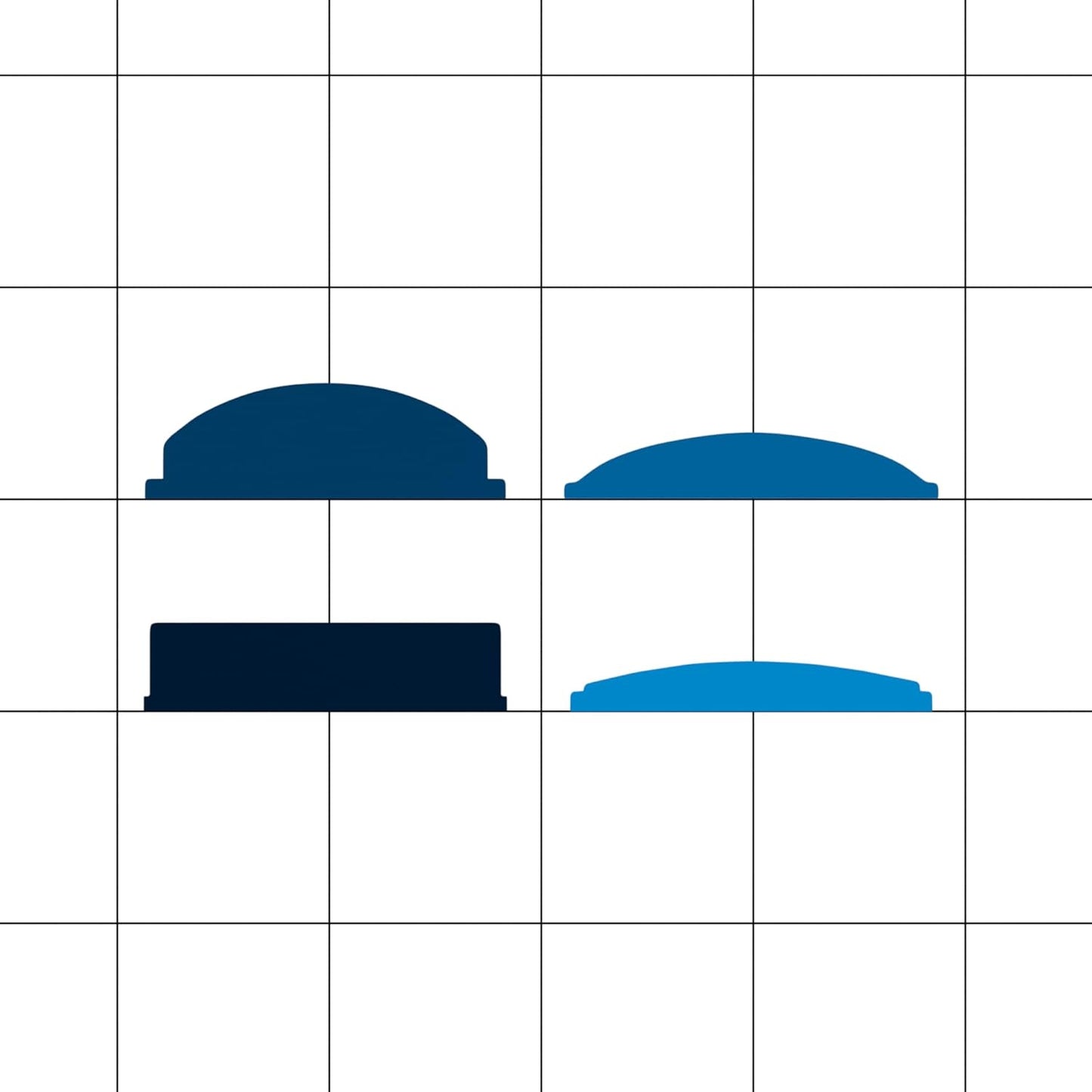 23 Gallon Black Slim Jim Trash Can with Drop Shot Lid and Dolly