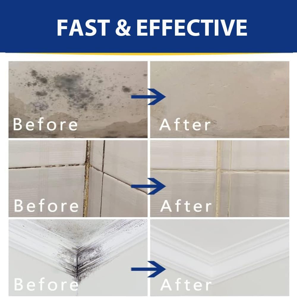 APULITO Household Bathroom Shower Cleaner, Home Cleaning Gel for Wall Tile Grount Sink Kitchen - 16 Fl oz