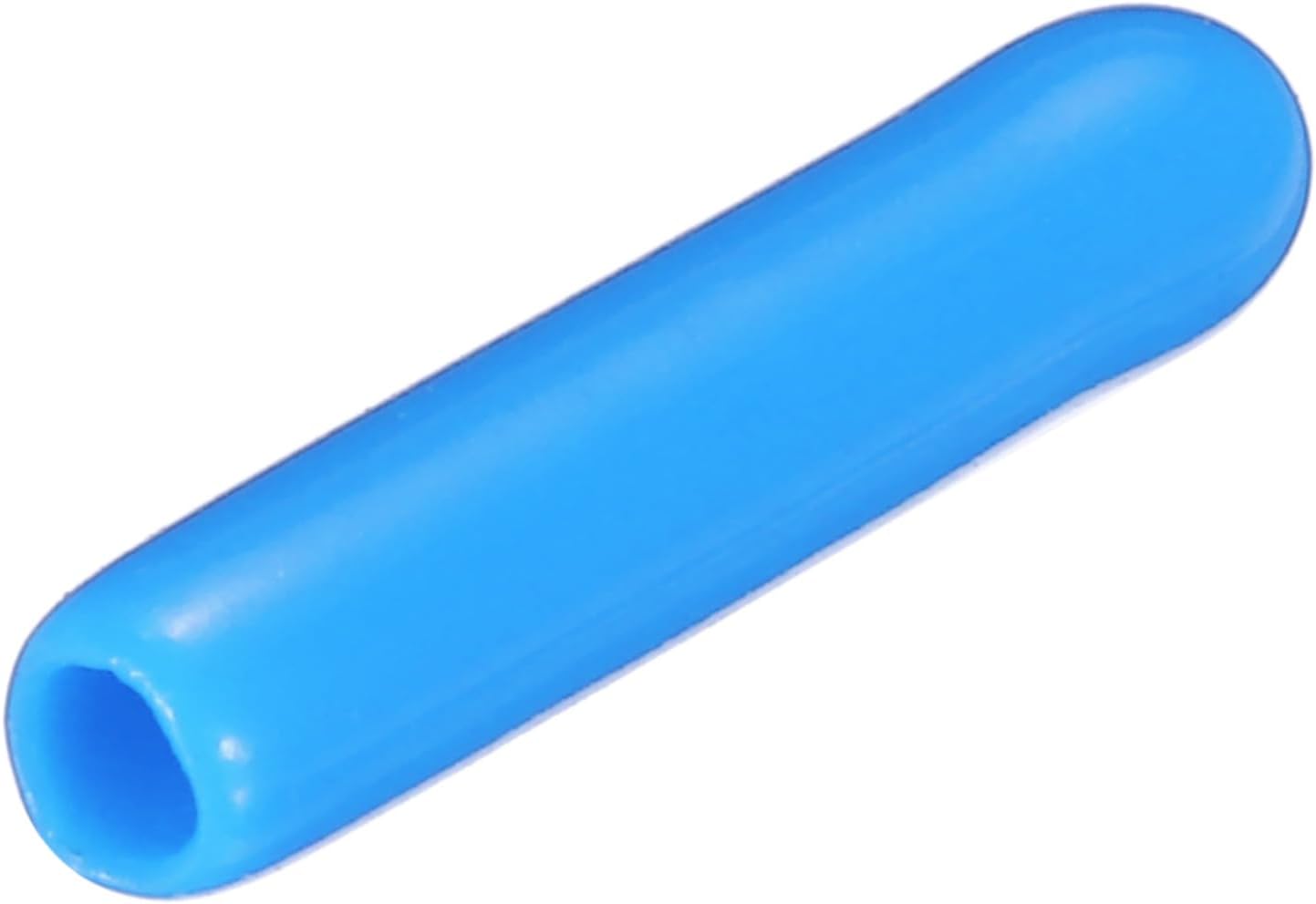 uxcell 20pcs Rubber End Caps 2mm(1/16") ID Vinyl PVC Round Tube Bolt Cap Cover Screw Thread Protectors,Light Blue