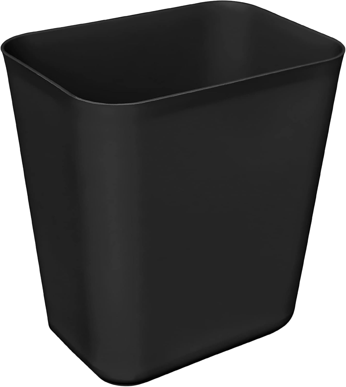 Nipogear 3 Gallons Efficient Trash Can Wastebasket, Fits Under Desk, Kitchen, Home, Office (Black, 3 Gallons)