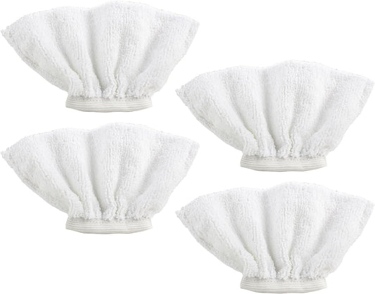 4Pack Microfiber Cloths for Handheld Steam Cleaner Compatible with Bissell Steam Shot, Comforday, PurSteam, Wagner Spraytech, Universal Washable Steam Cleaner Accessories (4)