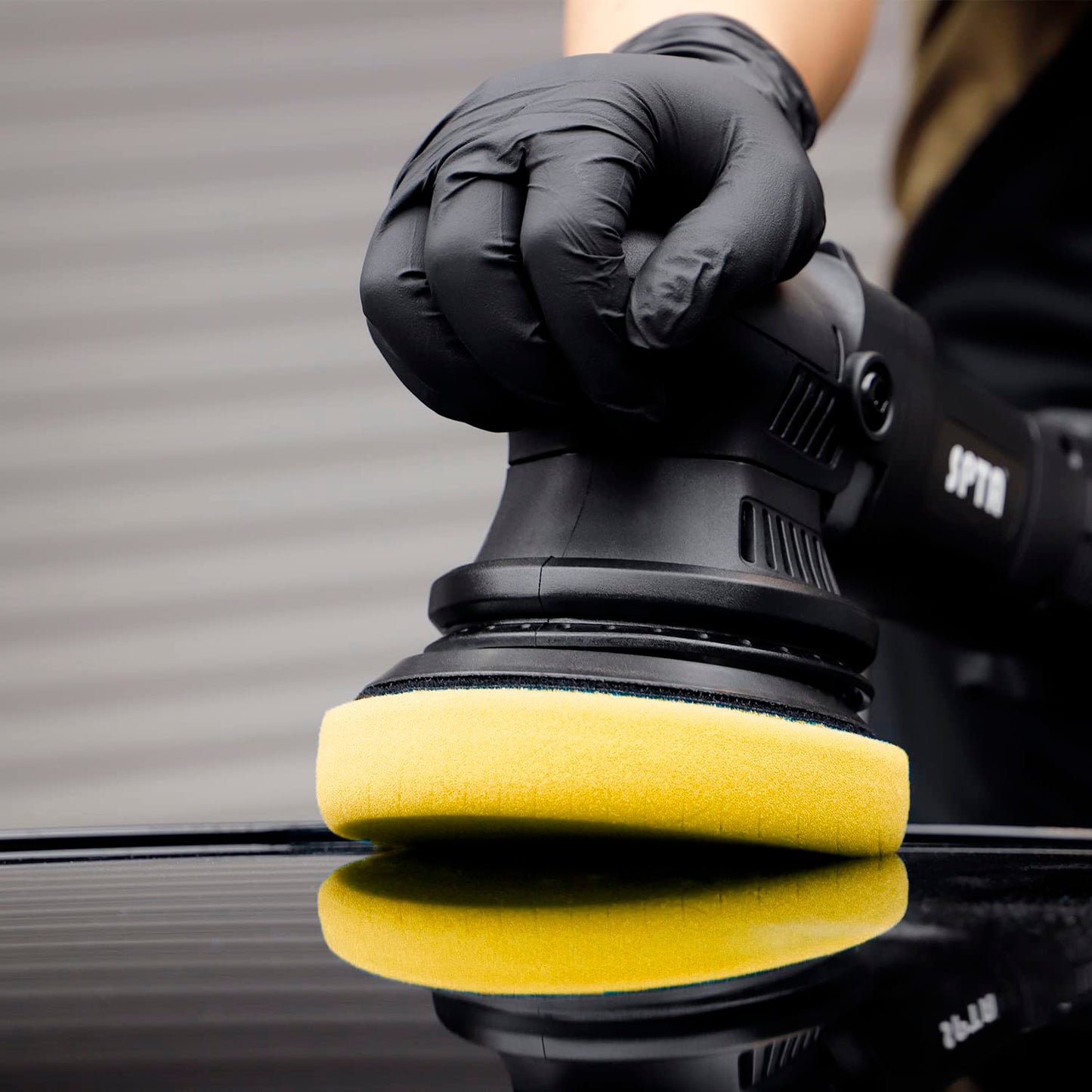 Yellow Medium Cut Pad, 1Pc 6 Inch Buffing Polishing Pads for 150mm Backing Plate Compound Buffing Sponge for Car Buffer Polisher Compounding, Polishing and Waxing -FPTSS6Y