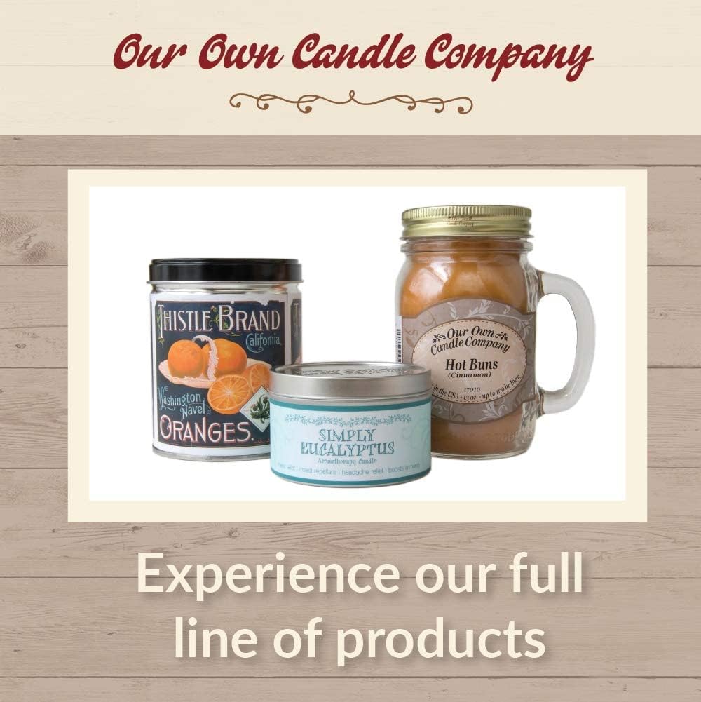 Our Own Candle Company Premium Wax Melt, Carmel Pecan, 6 Cubes, 2.4 oz (4 Pack)