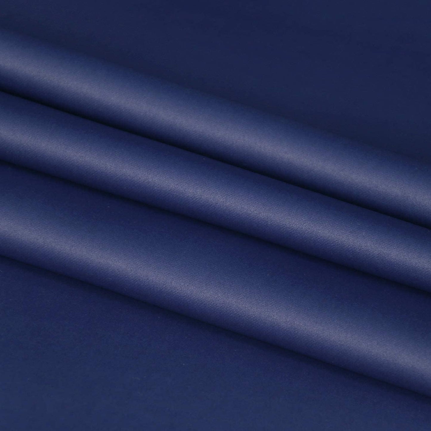 DWCN French Door Curtains – Rod Pocket Thermal Blackout Curtain for Doors with Glass Window, Kitchen and Patio Doors for Privacy, 36 X 72 Inches Long, 1 Curtain Panel with Tieback,Navy Blue