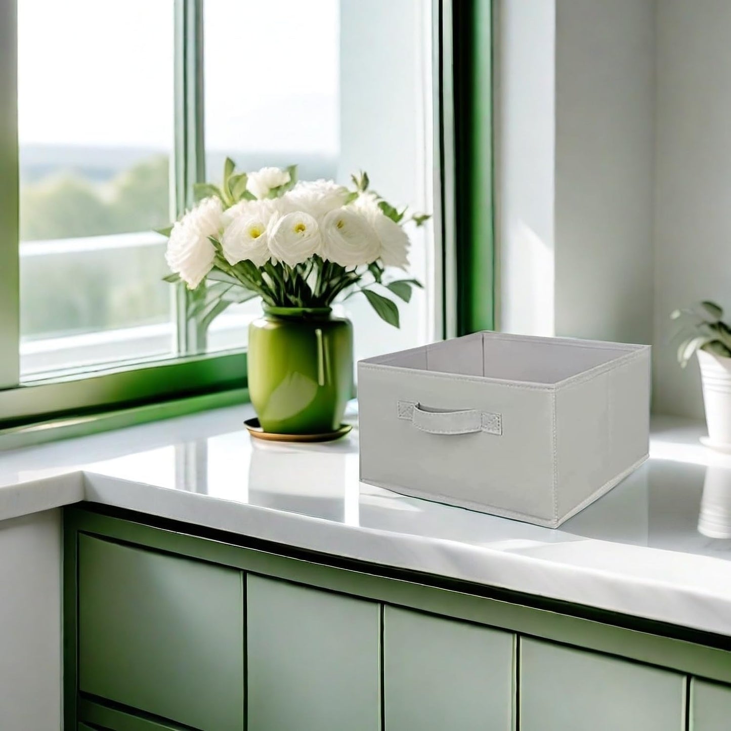 Hanging Shelf Closet Storage Organizer Removable Drawers ，Hanging Storage Organizer Hanging Sweater 2 Sock Underwear Drawers for Closet, Bedroom, Light Grey