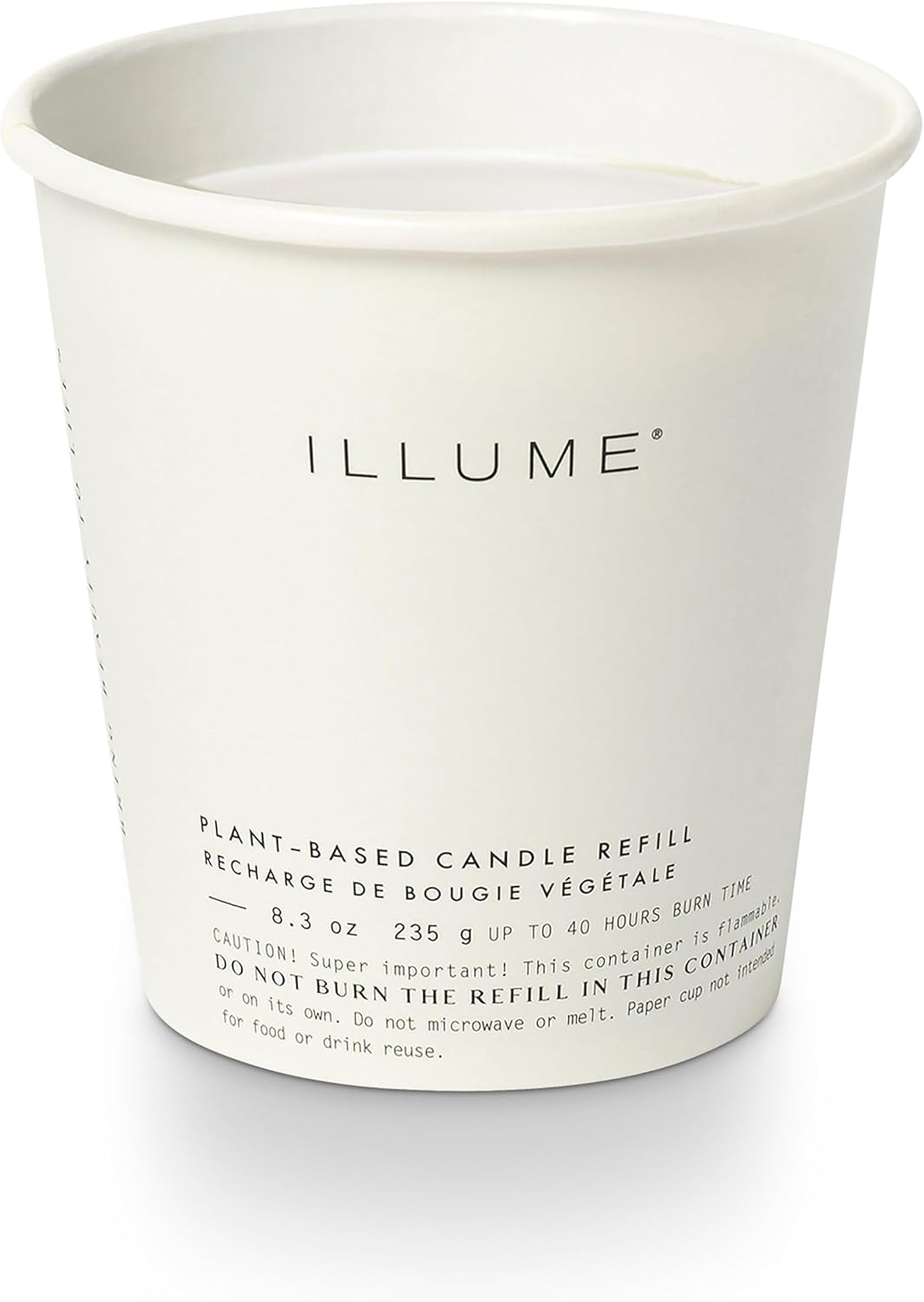 ILLUME Boxed Glass Candle Refill, Woodfire