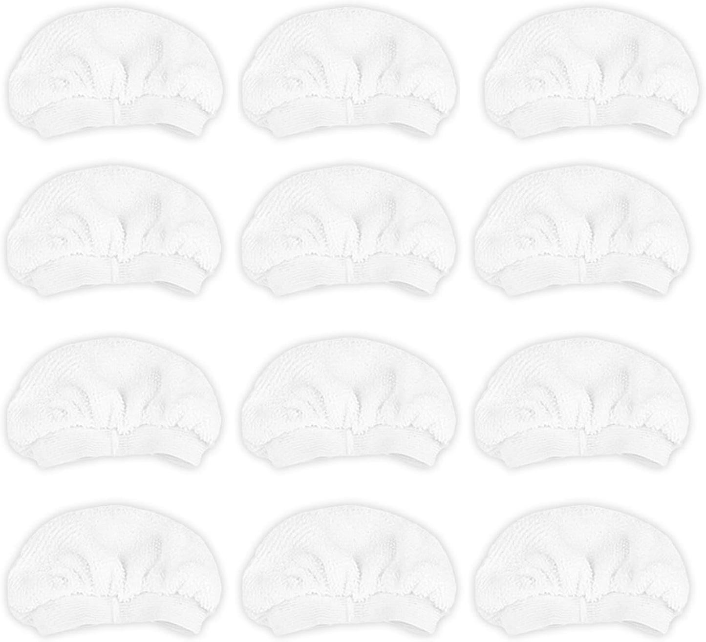 12Pack Microfiber Cloths for Handheld Steam Cleaner Compatible with Bissell Steam Shot, Comforday, PurSteam, Wagner Spraytech, Universal Washable Steam Cleaner Accessories