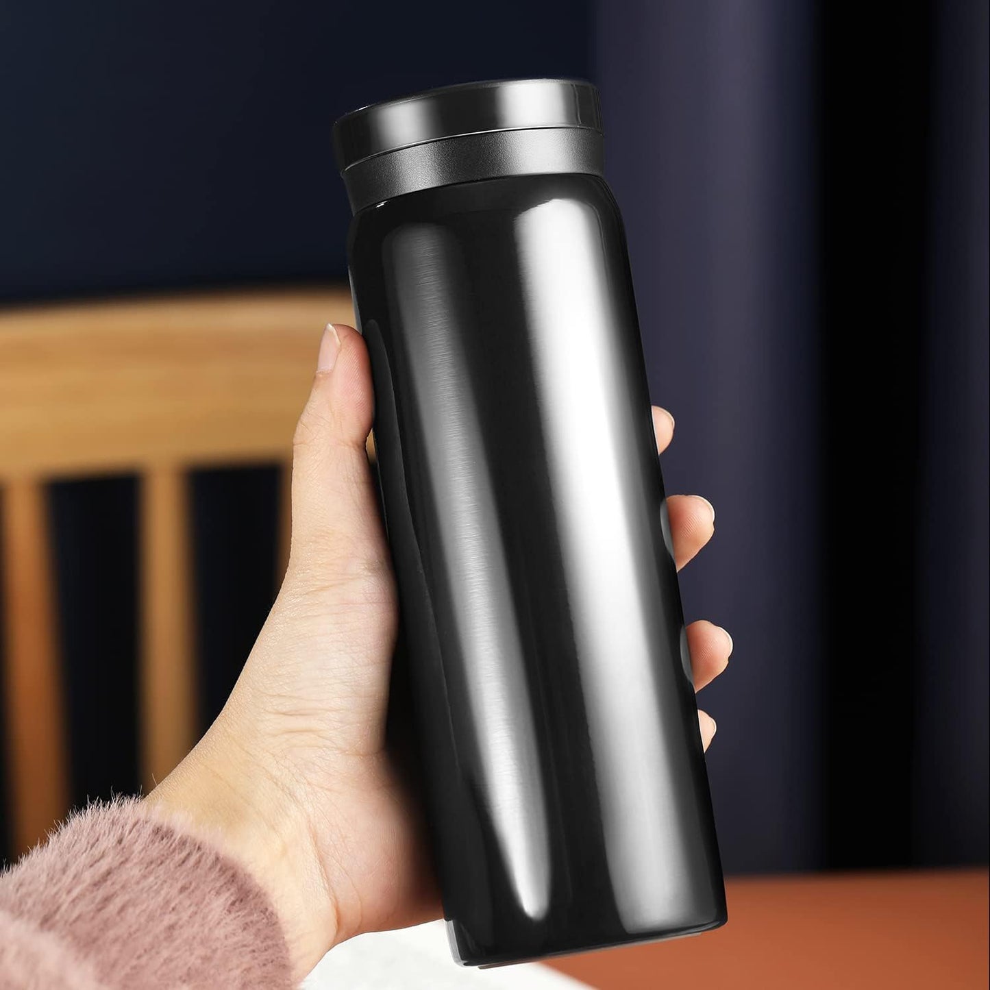 Mini Thermos Cute Water Bottle - 7 oz Tiny Insulated Vacuum 18/10 Stainless Steel Small Flask - Leak Proof & Spill Proof & Keeps Cold and Hot for Drink, Coffee, Tea