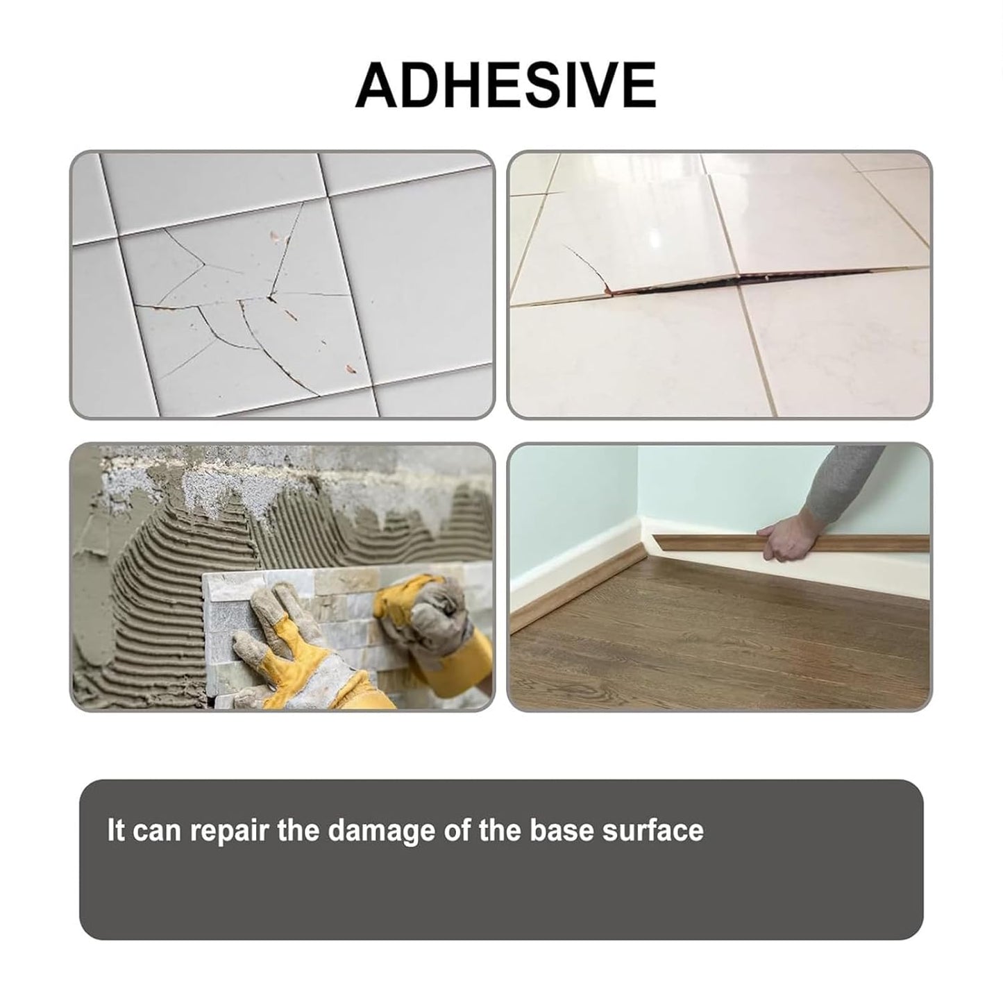 Tile and Ceramic Glaze Repair Paste,Ceramic Tile Crack Repair,Porcelain Sink Repair Kit,Tilegrout Repair,for Bathtub Tilefloors,Sinks, and Toilets (3PC)