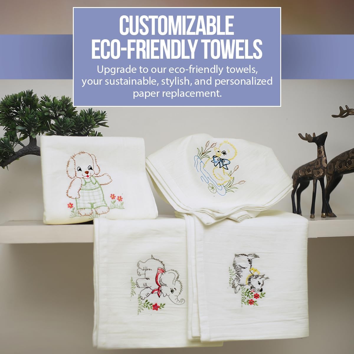 WHITEWRAP Flour Sack Towels| Tea Towel for Crafts| Kitchen Dish Cotton Blank Towel for Embroidery|Baking Bread Proofing Linen Cover| Thick Absorbent Quick Dry| 24 Pack 18"x28"Natural