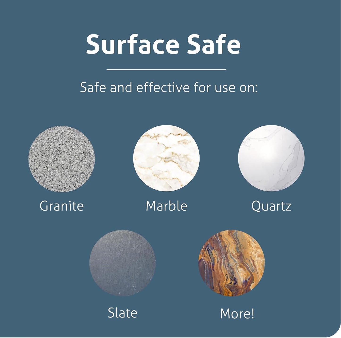 Therapy Granite Cleaner & Polish (2 Pack) - Granite Countertop Cleaner for Marble, Soapstone, Quartz, Quartzite, Slate, Limestone, Corian, Laminate, Tile Countertop, Headstone