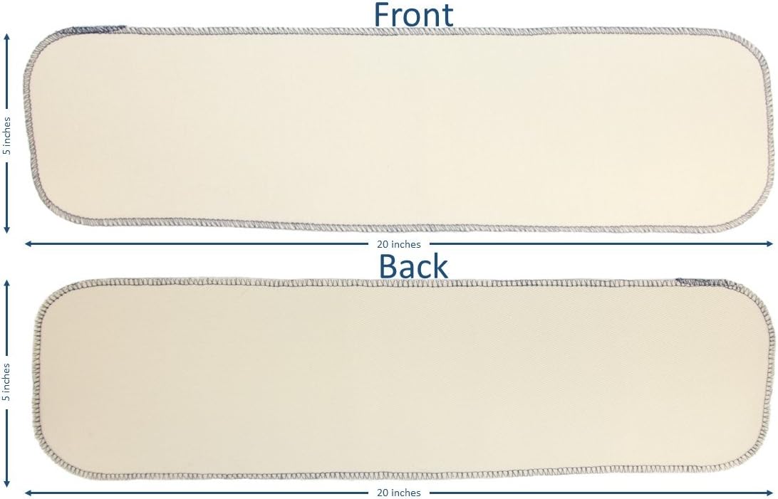 FeetPeople Premium Professional Shine Cloth, 20 Inch x 5 Inch, 6 Cloths