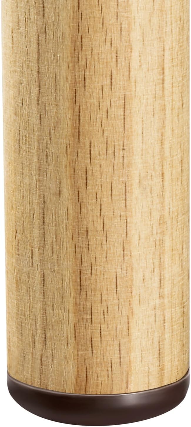 Furniture Glides Sliders-Furnigear PTFE (Teflon) Chair Leg Movers Sliders for Carpet and Hardwood Surface - Move Your Furniture Easy & Safely - Best Floor Protector (1 inch/Nail, Brown-40pack)