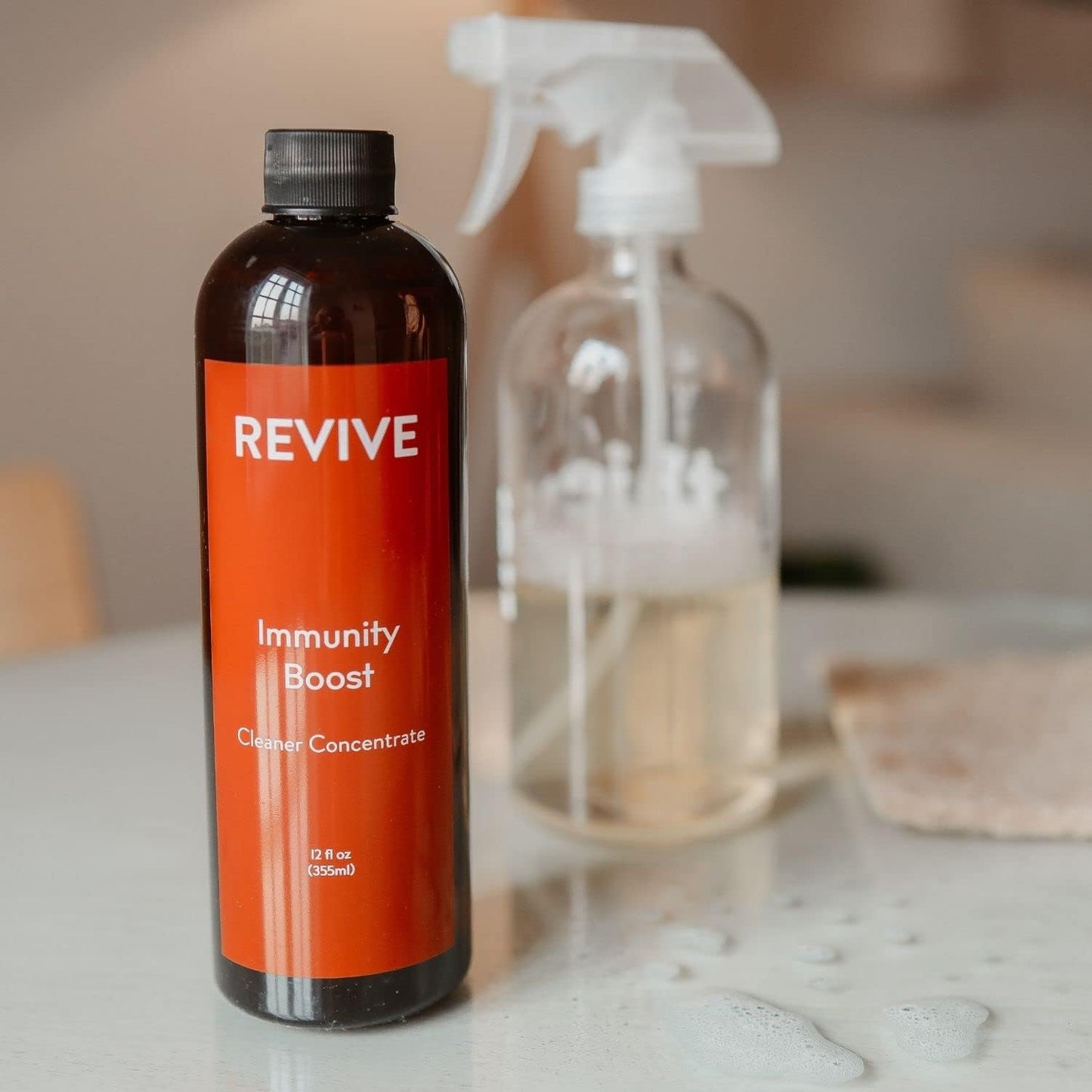 REVIVEEO Immunity Boost Cleaner Concentrate Multi-Purpose, All-Purpose, Concentrated, Mopping, Nontoxic, Plant Based