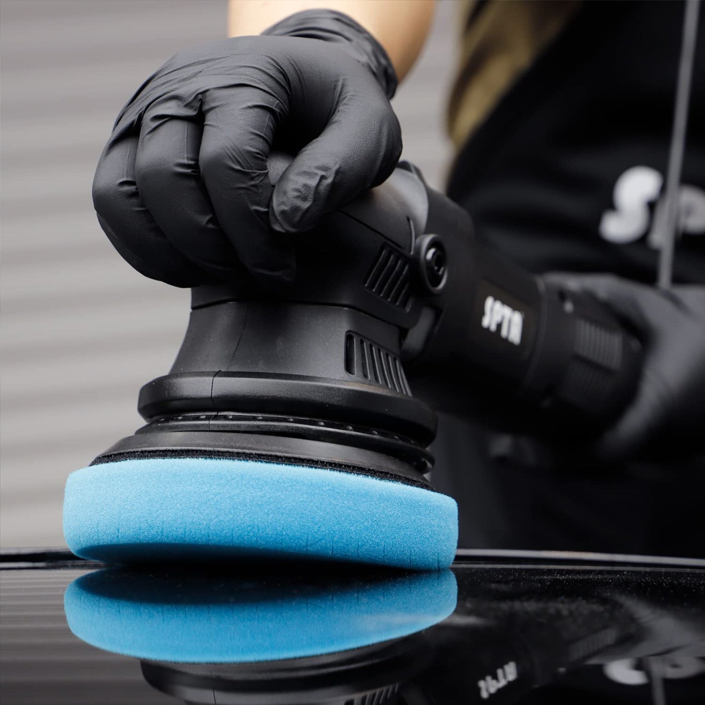 Blue Polish Pad, 3Pcs 5 Inch Buffing Polishing Pads for 125mm Backing Plate Compound Buffing Sponge for Car Buffer Polisher Compounding, Polishing and Waxing