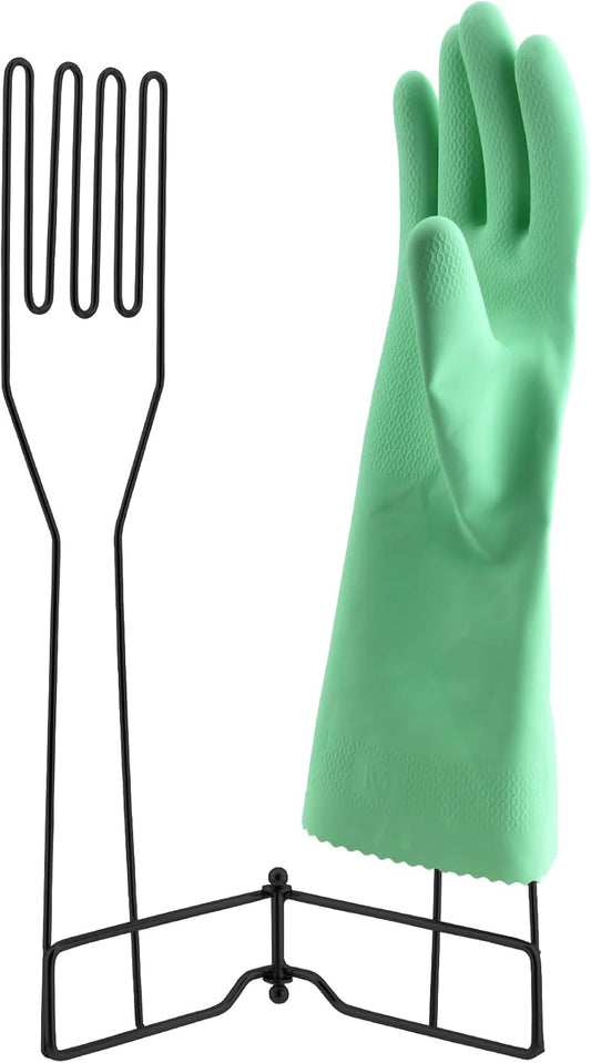Kitchen Gloves Drying Rack, SUS 304 Stainless Steel Dish Gloves Holder