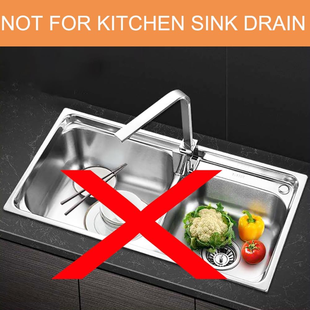 1.0" Small Drain Strainer, Sink Drain Hair Catcher, Bathroom Sink Drain Strainer, 2PCS Drain Mesh Baskets for Laundry, Mop Pool, Utility, Slop, RV Sink, Stainless Steel Drain Filter