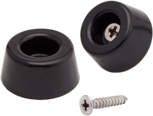 20pcs Round Furniture Pads,ULIFESTAR Furniture Feet Glides Sliders Carpet Saver Hardwood Floor Protectors Surface Protection for Chair Leg Caps Non Slip Furniture Grippers (Black)