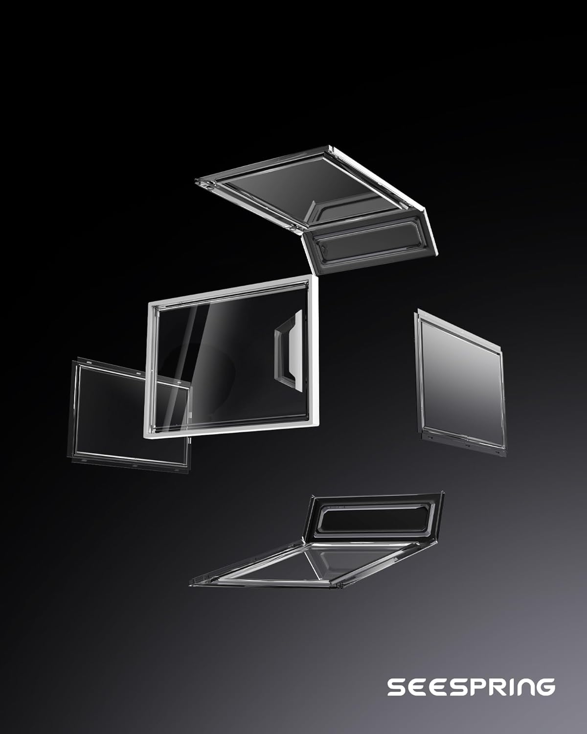 Shoe Storage Boxes Fit Size 13, White Plastic Stackable Shoe Organizer for Closet, Shoe Rack & Holder Sneaker Container, Thicken & Sturdy 6-Sided Hard Clear White 6 Pack