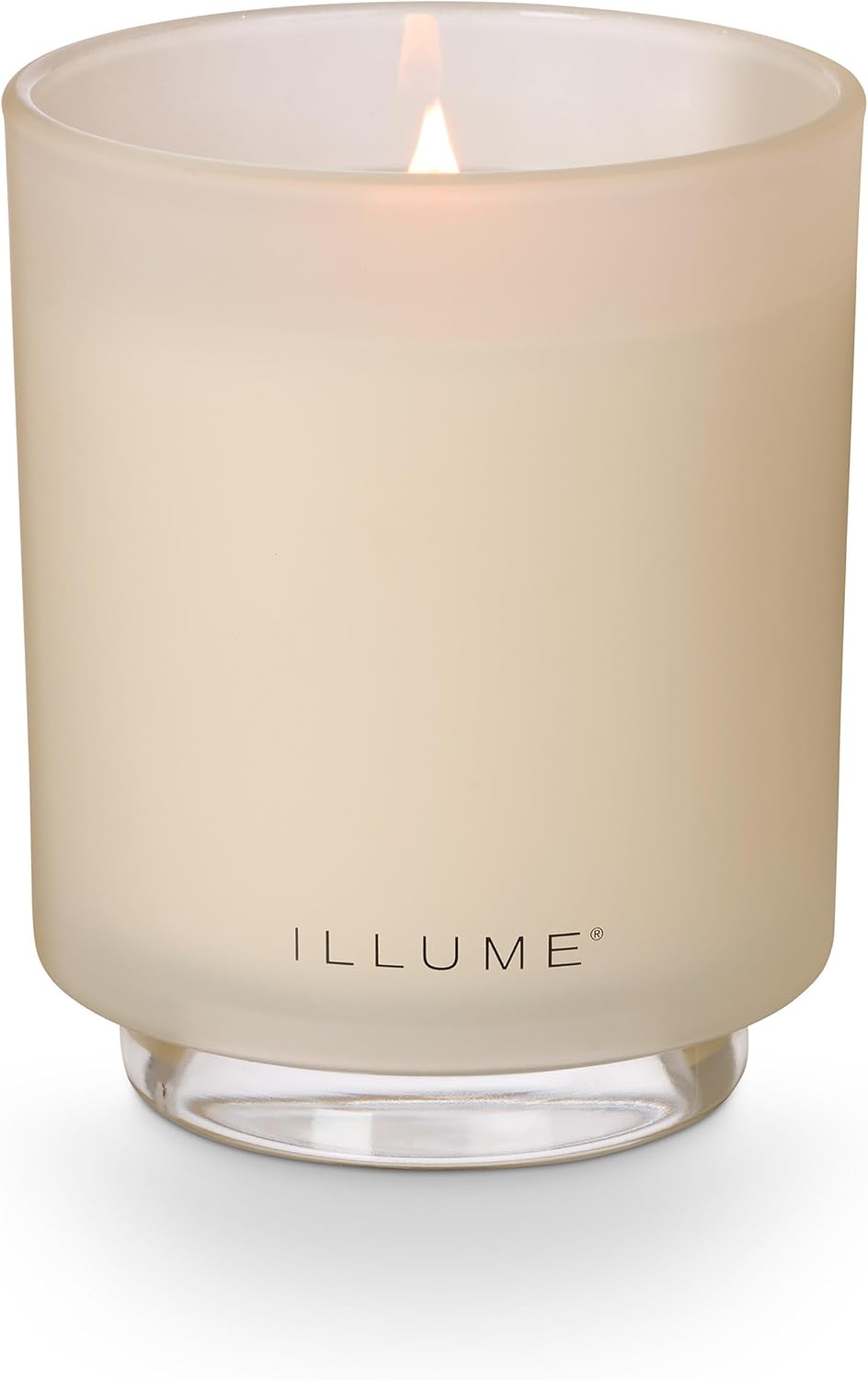 ILLUME Refillable Boxed Glass Candle, Winter White